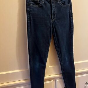 GAP Indigo High Rise Skinny Jeans